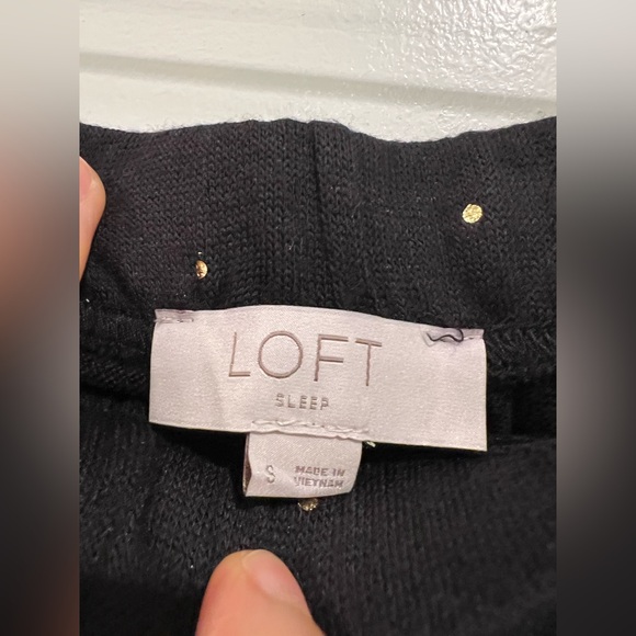 NWT! LOFT 2pc Shimmer Dot Pajama Set, size S (fits S/M) - Picture 5 of 9